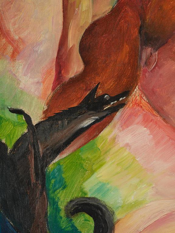 Nils Wedel, Pair in Landscape.