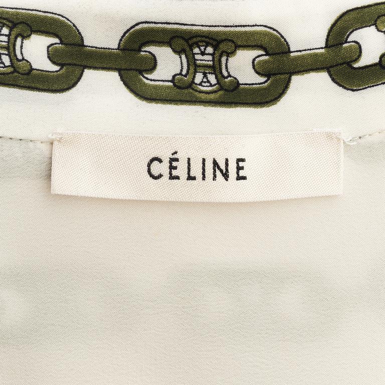 Céline, a silk blouse, size 34.