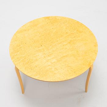 Bruno Mathsson, an 'Annika' birch veneered coffee table, Dux, Sweden.