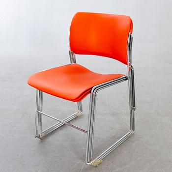 David Rowland, a set of six "40/4" chairs later part of the 20th century.