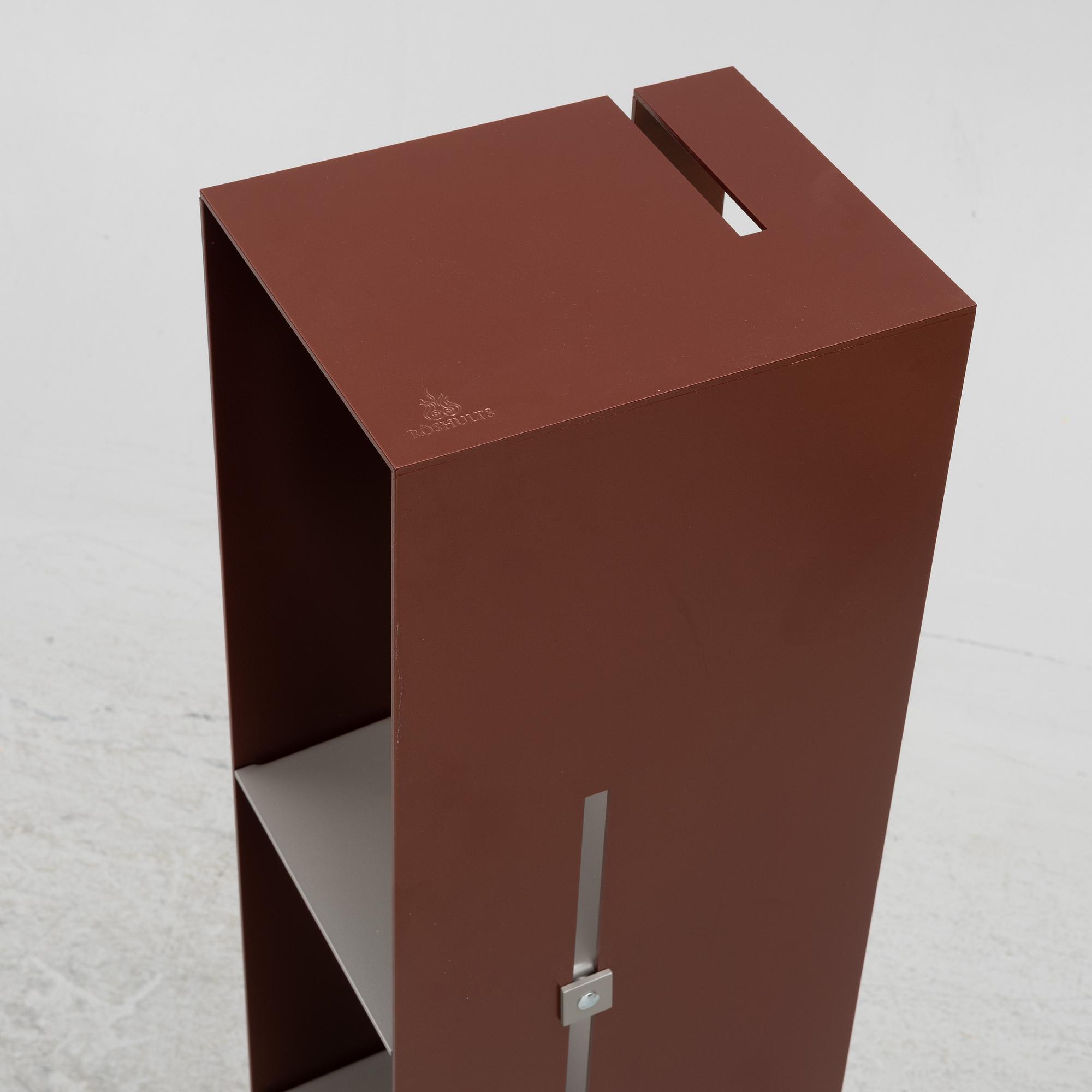 Cornelia Lindlöf, wood rack/shelf, "Manhattan cabinet" Röshult.