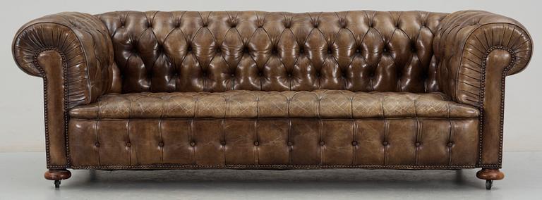 SOFFA, Chesterfield, Prides of London Limited, England 1970-tal.