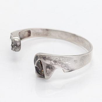 Björn Weckström, A sterling silver bracleet "Apollo". Lapponia 1978.