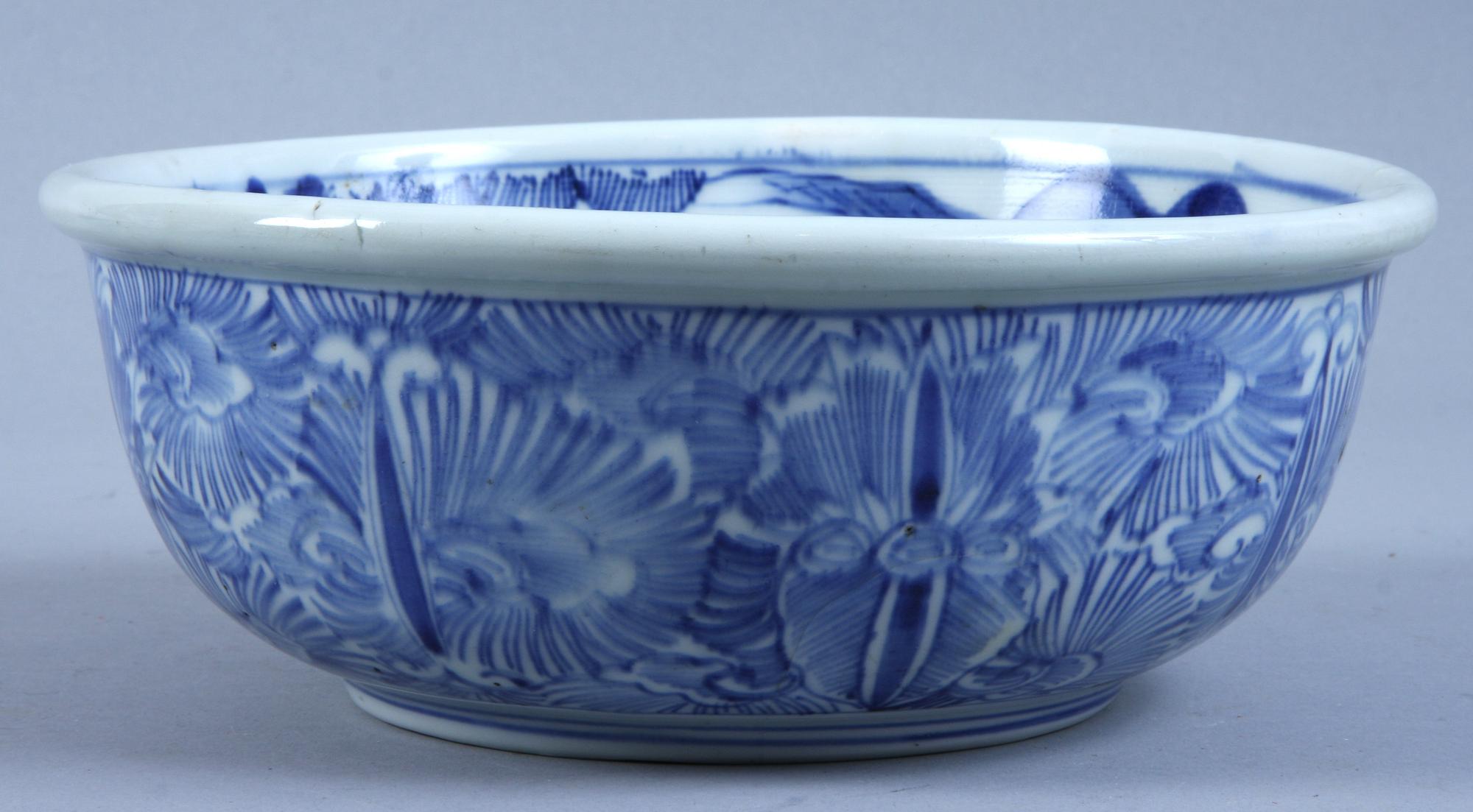 PARTI PORSLIN, 5 delar, Kina samt Japan, 1700-1900-tal.