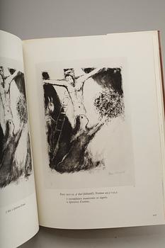Bok,  "Chagall Lithographe", av Julien Cain & Fernand Mourlot, éditeur André Sauret, 1960.