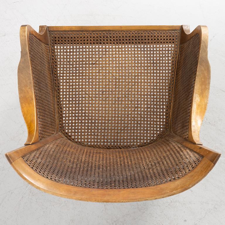 Carl Malmsten, a five piece furniture group, Nordiska Kompaniet, late 1920s.