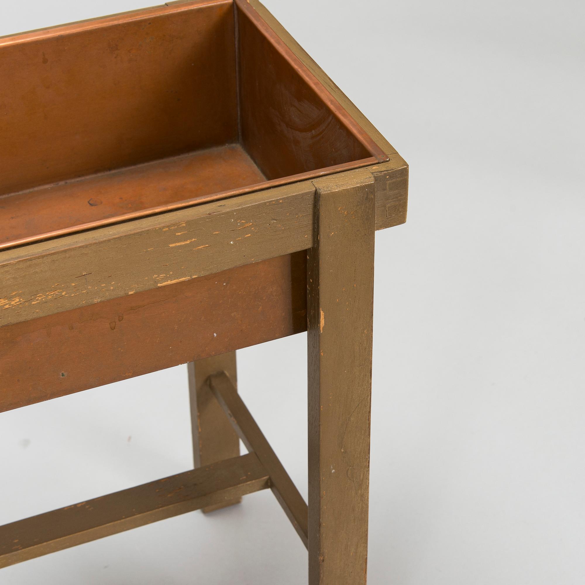 Blombord, Danmark, 1960-tal.