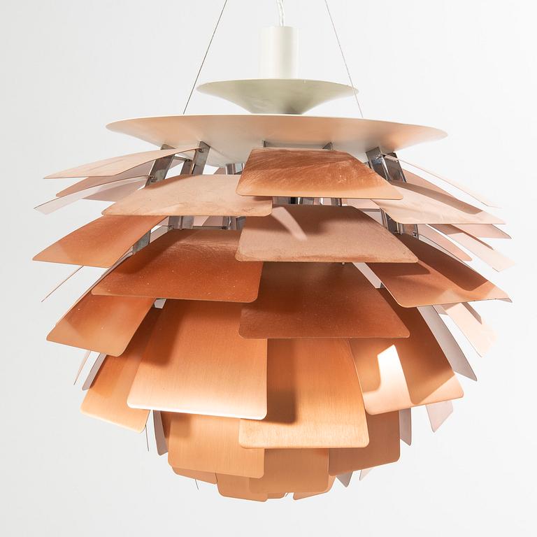 Poul Henningsen, taklampa "PH-Kotte / PH Artichoke", för Louis Poulsen, Danmark, formgiven 1958.