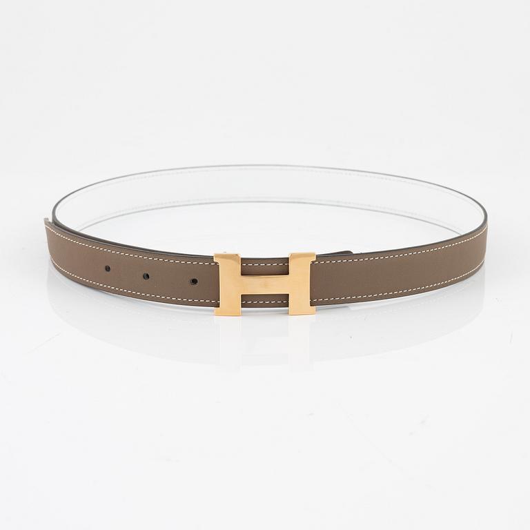 Hermès, a 'Constance' belt, size 80, 2018.