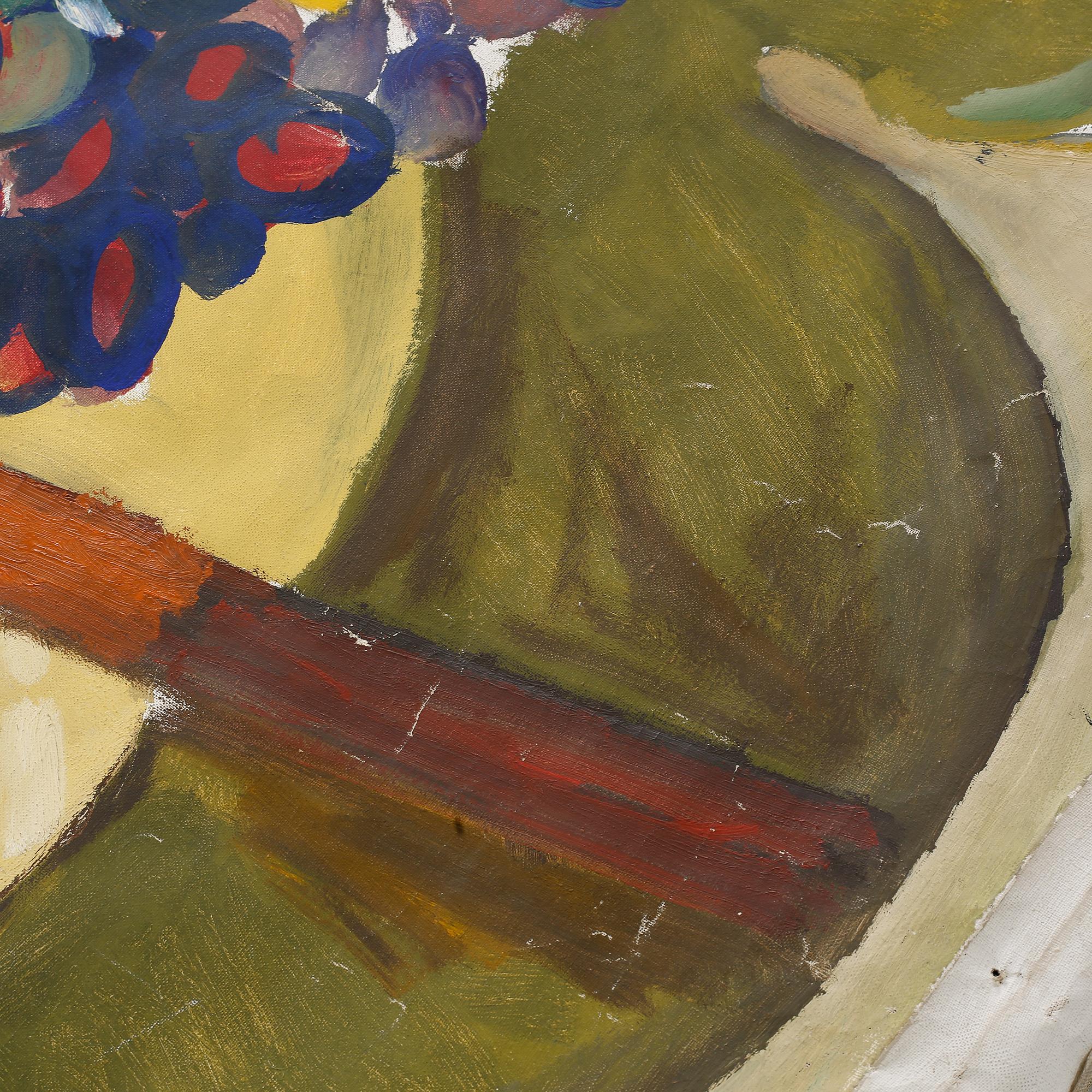 oil on canvas, signed and dated -36.