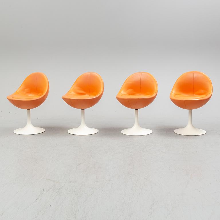Four 'Venus' chairs by Johanson Design.