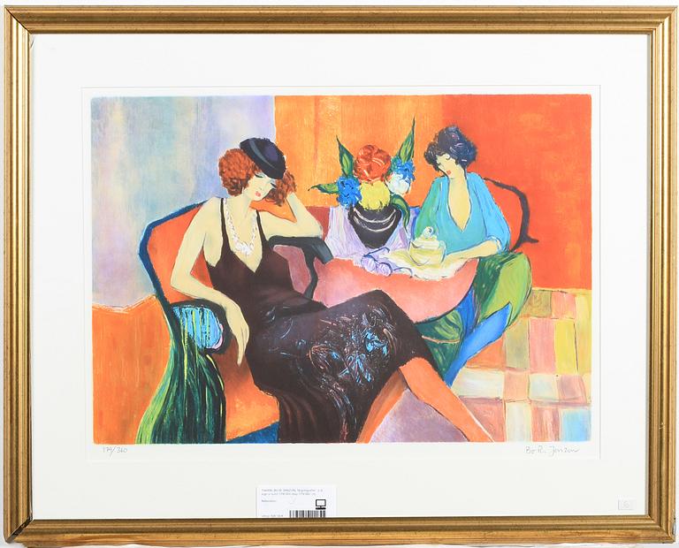 BO R JANZON, färglitografier, 2 st, sign o numr 178/360 resp 179/360.