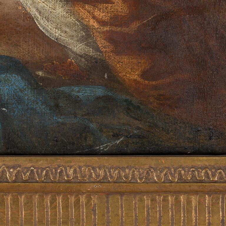 OKÄND KONSTNÄR, olja på duk, sent 1700-tal/1800-talets första hälft.