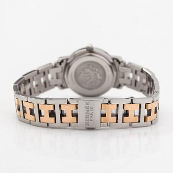Hermès, Clipper, wristwatch, 24 mm.