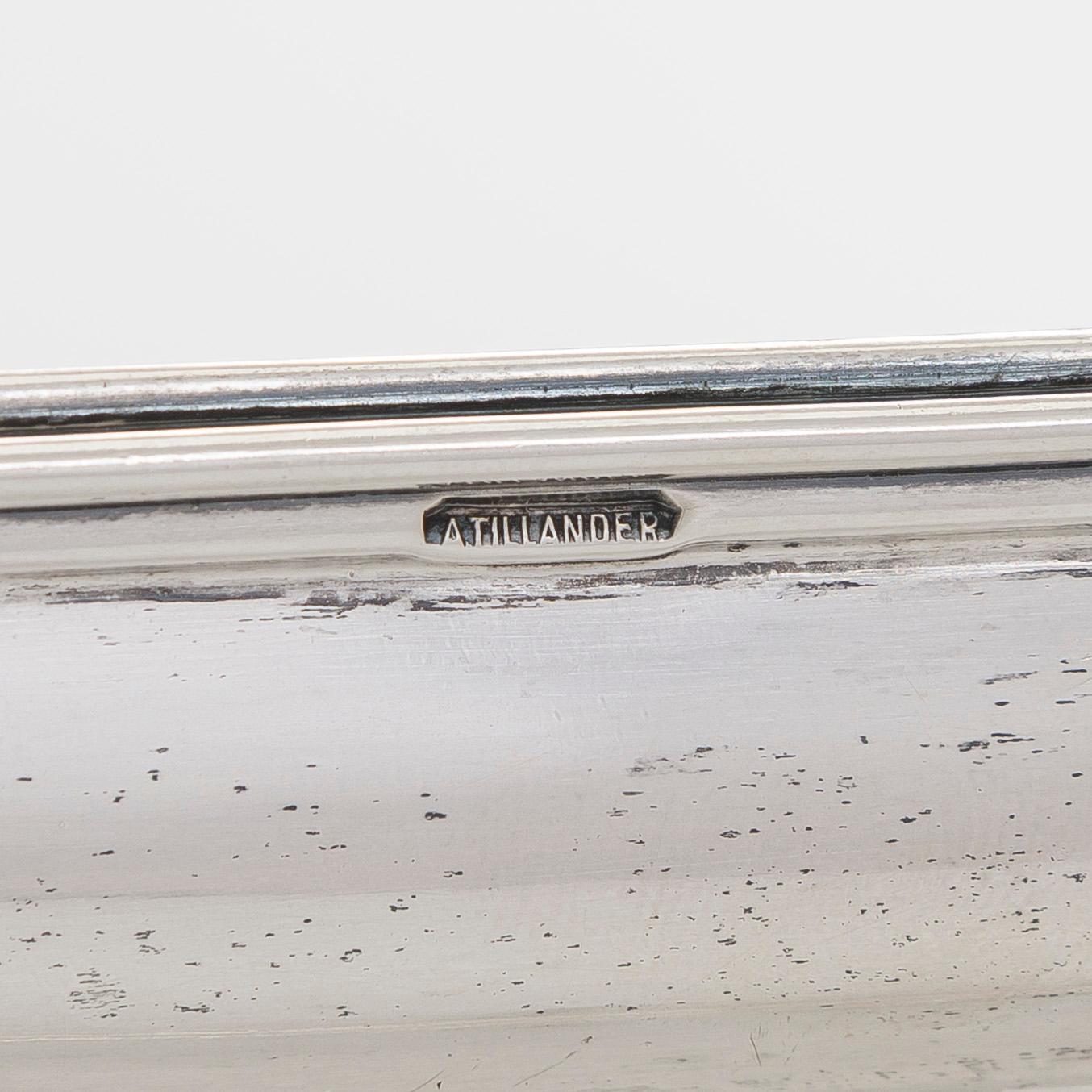 Salver, sterlingsilver, Jay, Richard Attenborough Co Ltd, London 1930.