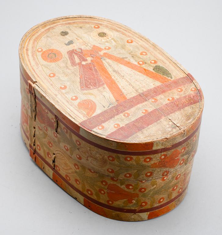 SVEPASK, bemålad, Tyskland, 1700-/1800-tal.