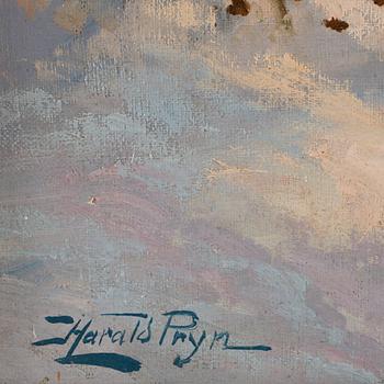 HARALD PRYN, olja på duk, sign.