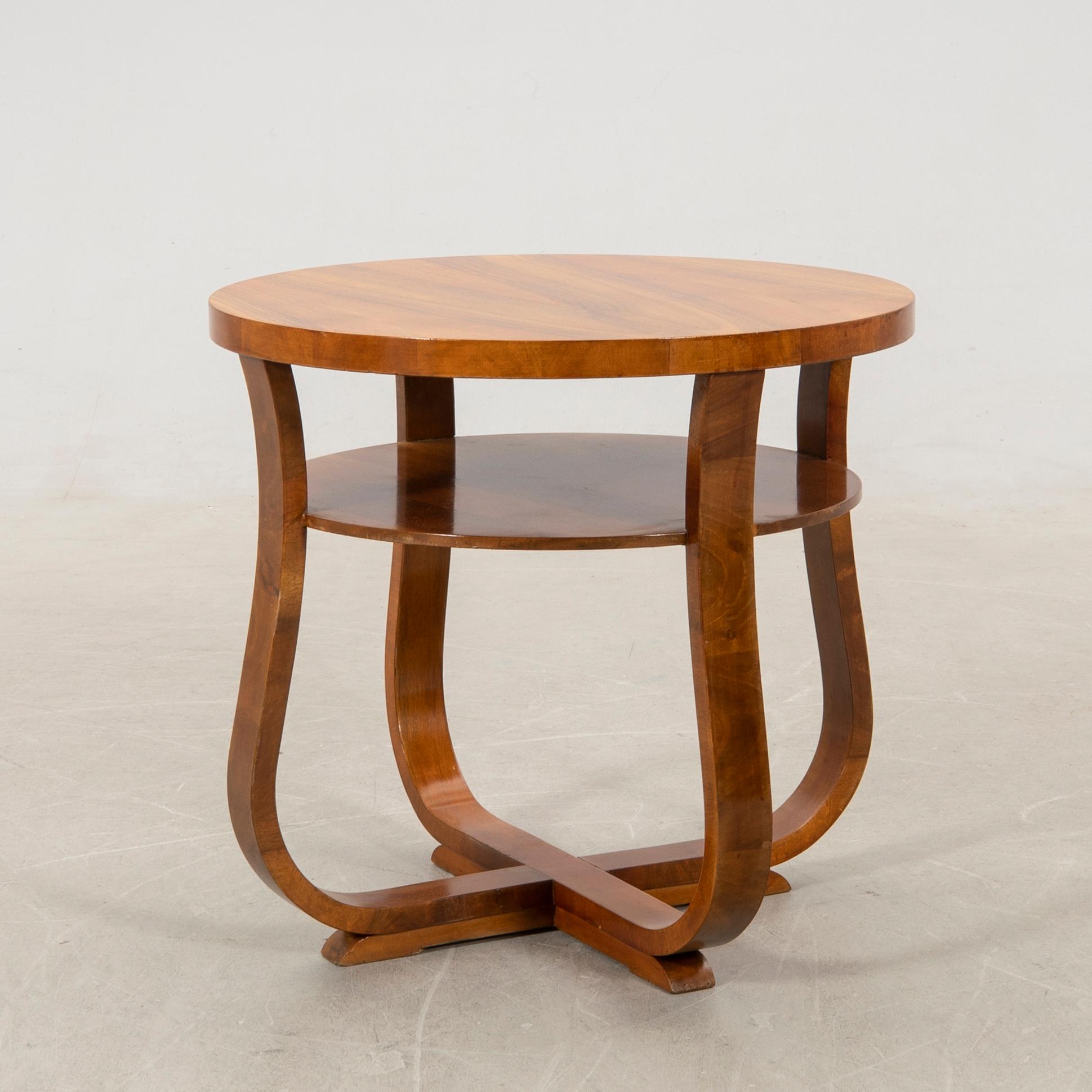 Coffee table Art Deco first half of the 20th century.