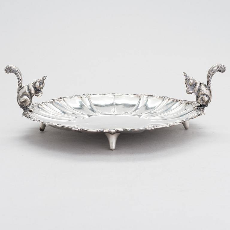 Serveringsfat, silver, Spanien efter 1934.