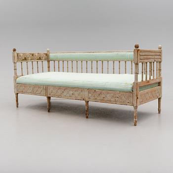 SOFFA, gustaviansk, sent 1700-tal.