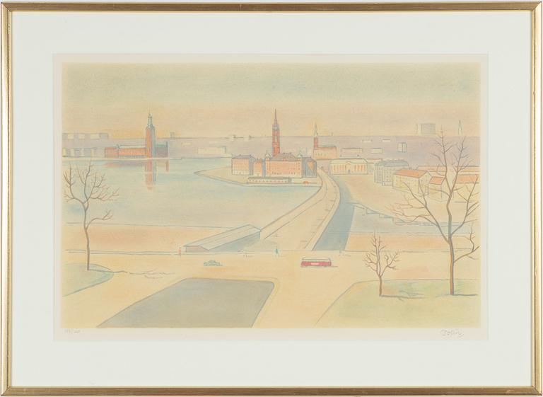 Einar Jolin, Stockholm from the South.