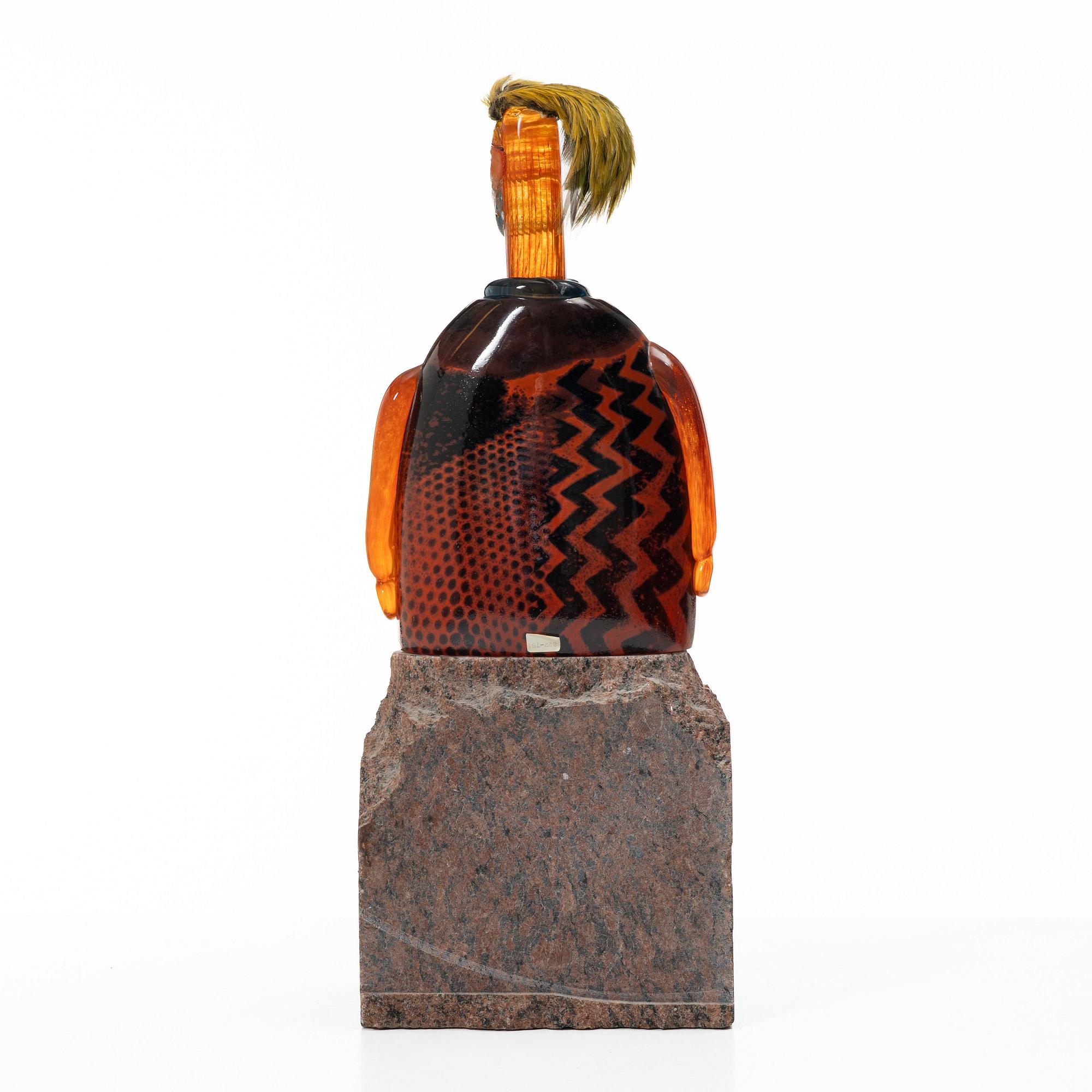 Kjell Engman, a glass sculpture.