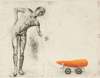 PG Thelander, Carrot on Cart.