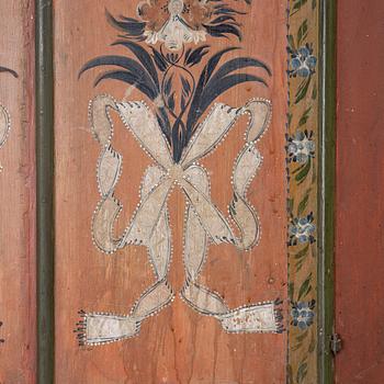 A cabinet from Jämtland, Sweden, dated 1831.