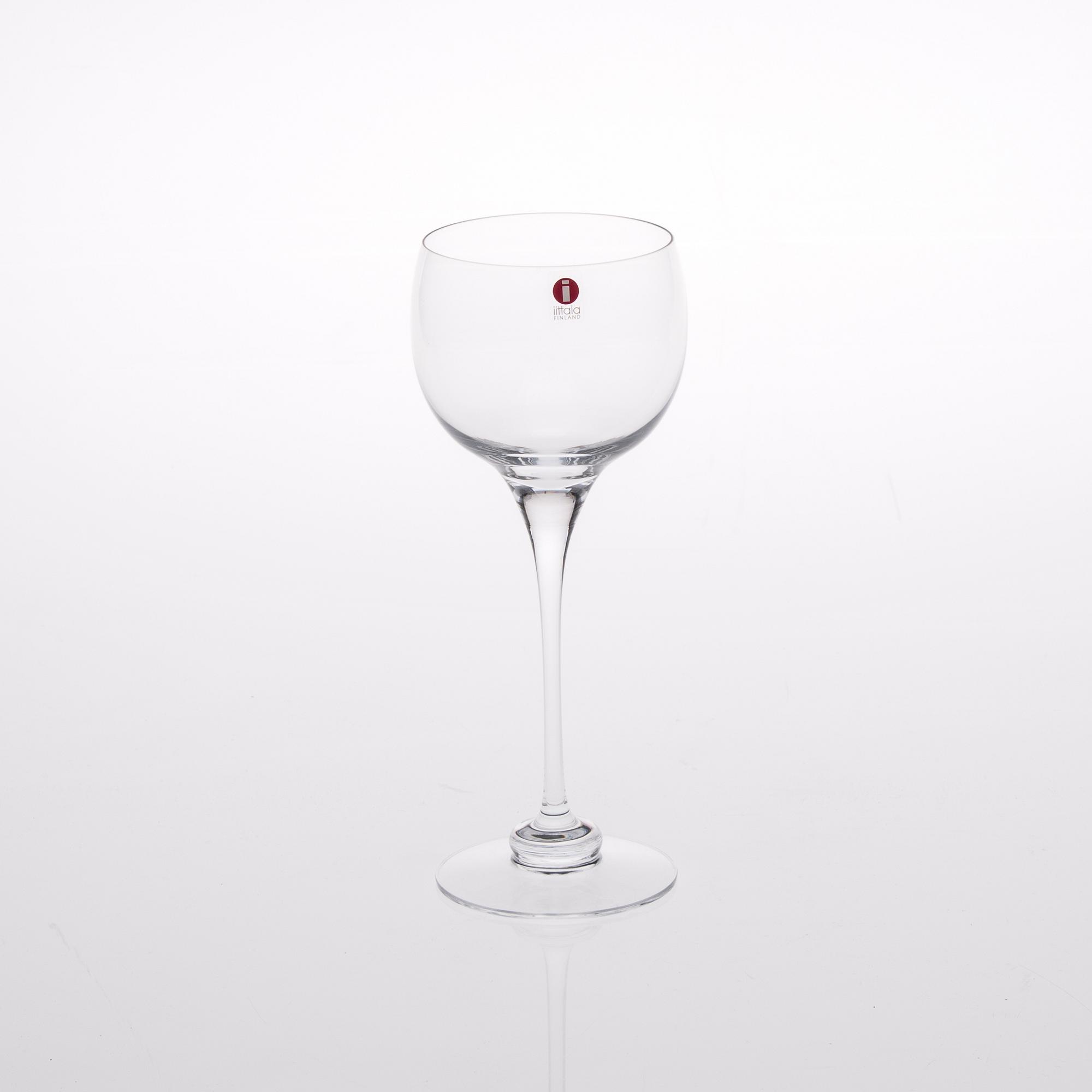 GLASSERVIS, 22 st, "Aurora", Heikki Orvola, Iittala, 1900-talets slut.