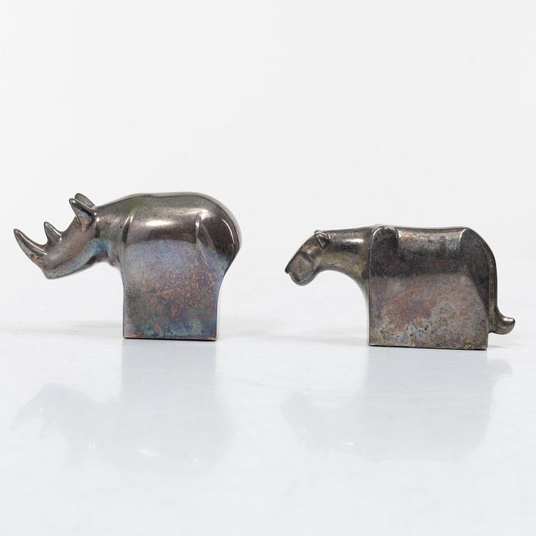 Gunnar Cyrén, five figurines, Dansk Designs, Japan.