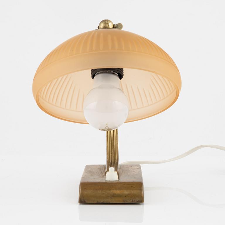 Bords/vägglampa, 1900-talets första hälft.