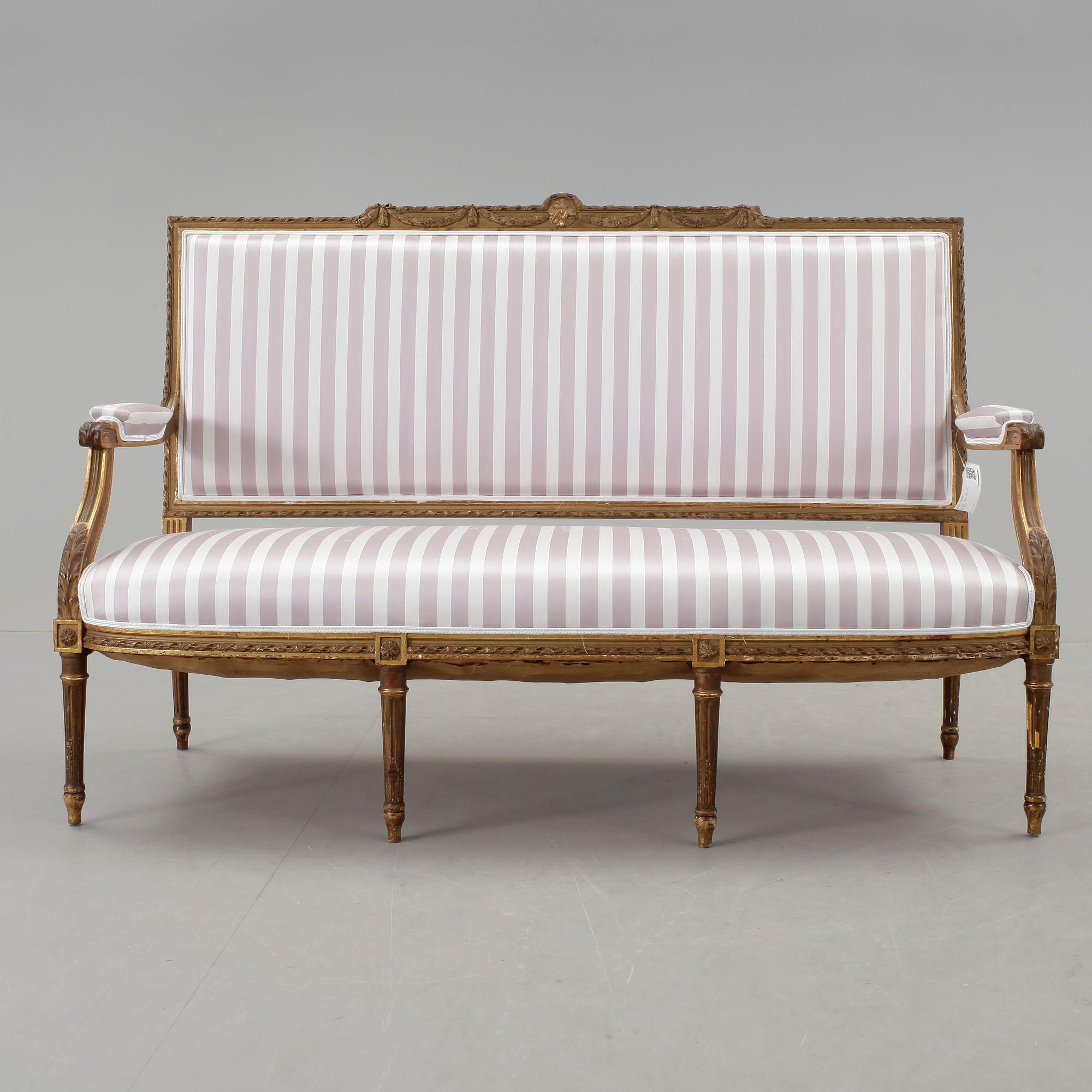 SOFFA, Louis XVI- stil, 1800-tal.
