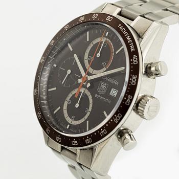 Tag Heuer, Carrera, wristwatch, chronograph, 41 mm.