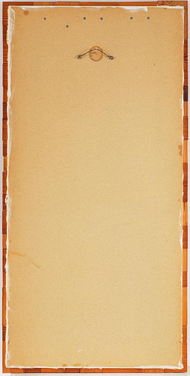 Gunnar Kanevad, a mirror, executed in his own studio, Linköping, 1980.