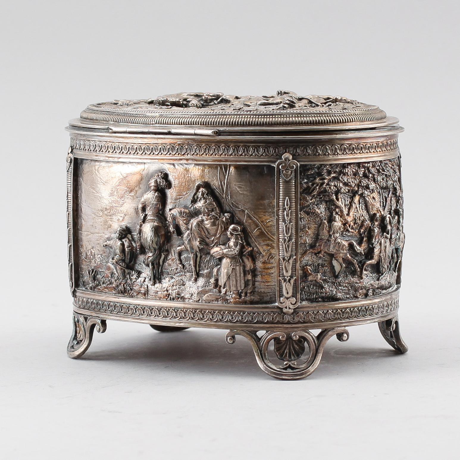 SKRIN, argent haché, möjligen Frankrike, 1800-talets andra hälft.