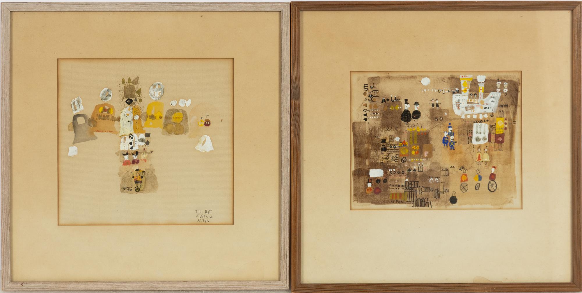 Madelaine Pyk, Utan titel, ett par.