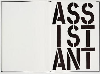 Christopher Wool, "Black Book".