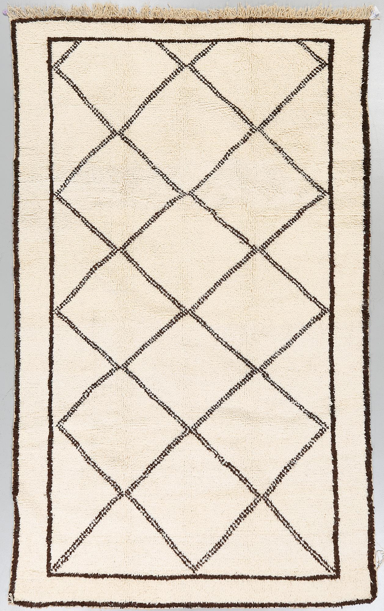 MATTA, Beni Ourain, 1900-talets andra hälft, 300x180 cm.