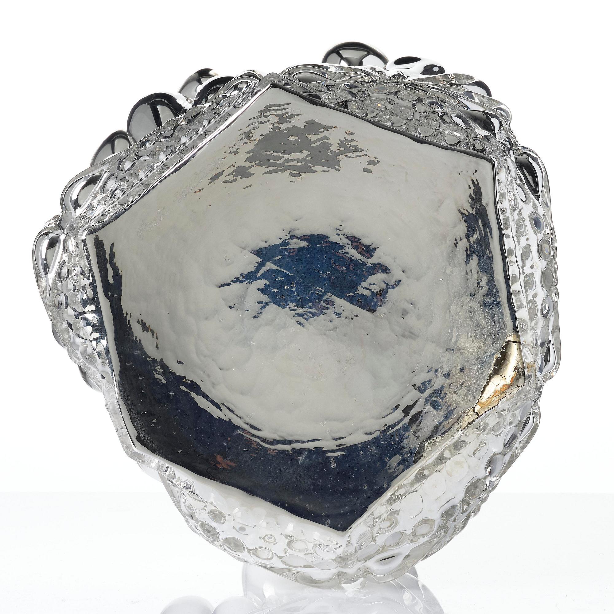 Hanna Hansdotter, "Clam Print", skulptur, glas, The Glass Factory, Boda Glasbruk, 2018, ed. AP 1.