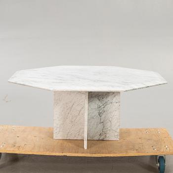 A marble coffee table later part of the 20th century.