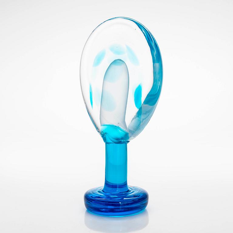 Oiva Toikka, a "Lollipop" glass sculpture, signed Oiva Toikka IITTALA Scope 2021, 94/200.