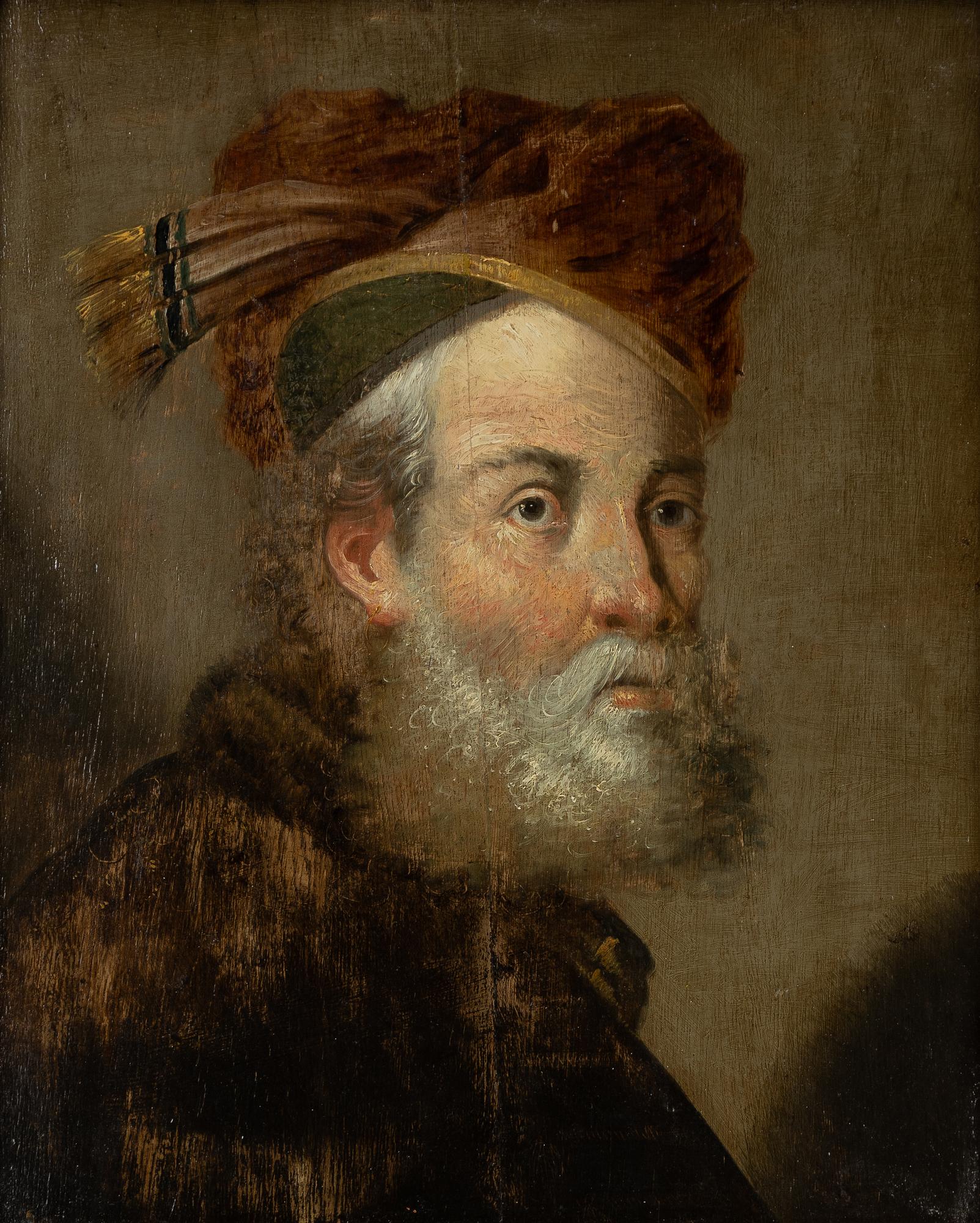 Rembrandt Harmensz van Rijn, Man i barett.