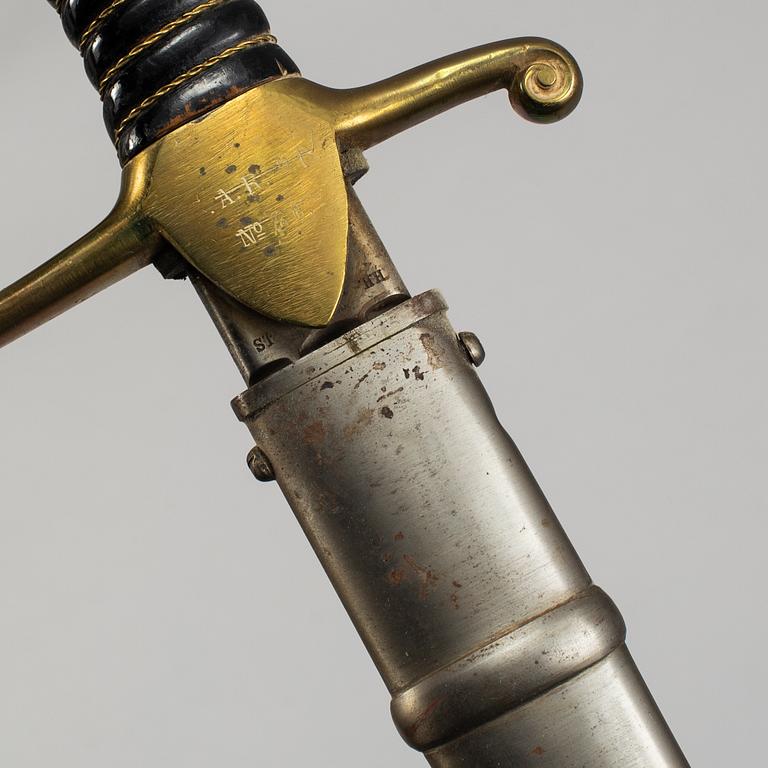 A Swedish sabre, 1880's.