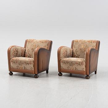 A pair of Swedish Modern, possibly from Boet, Göteborg, 1930s.