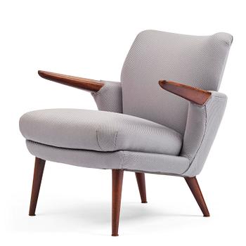 486. Ib Kofod-Larsen, a rare armchair model 423, Christensen & Larsen, Denmark, 1950s.