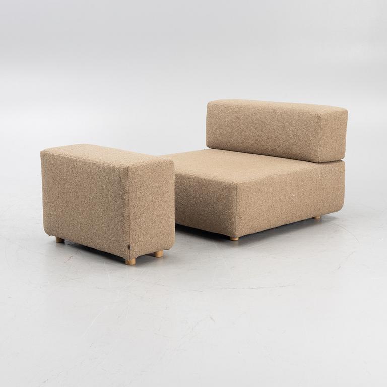 Glismand & Rüdiger, a "Recover" lounge chair, Bolia, 21st century.