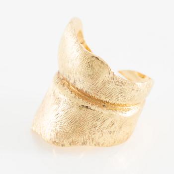 Ole Lynggaard, ring, "Leaf", 18K gold.