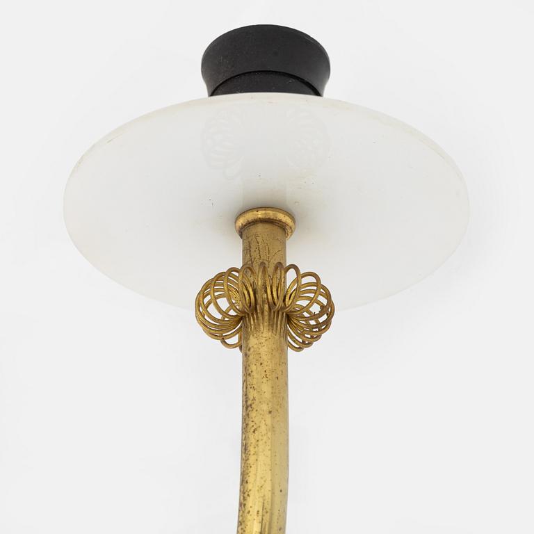Paavo Tynell, vägglampa, Arnold Wiigs Fabrikker, Norge, 1950-tal. Tillverkad på licens från Taito Oy, Finland.