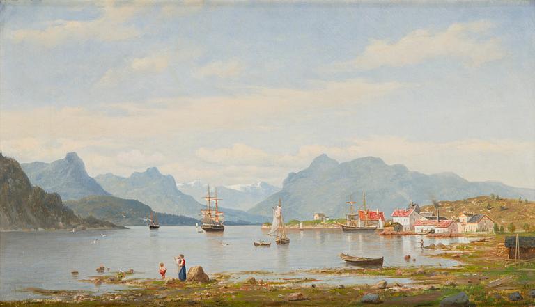 Oscar Kleineh, Fjord Landscape.