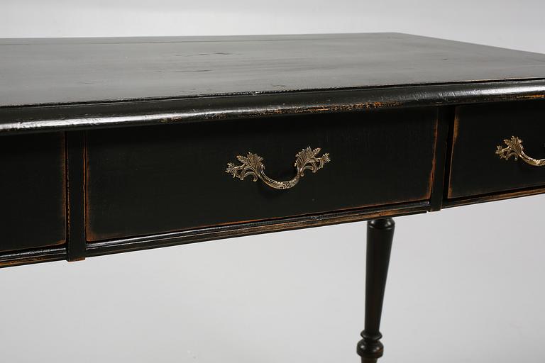 SKRIVBORD, nyrenässans, sent 1800-tal.